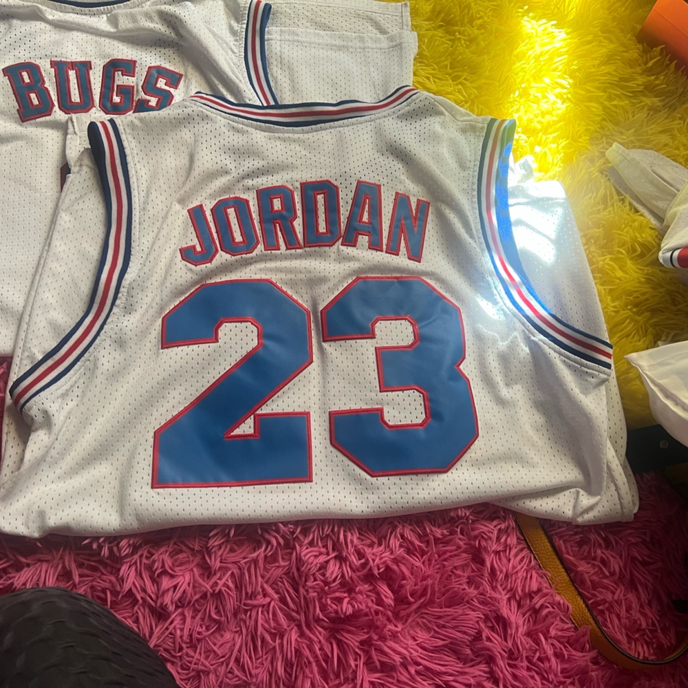 Tune Squad Jerseys, Multiple Available 
1—Jordan
1— Bugs
1— Lola